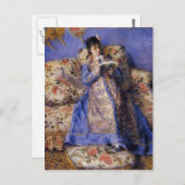 Pierre-Auguste Renoir-Camille Monet Reading Briefkaart (Voorkant / Achterkant)