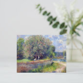 Pierre-Auguste Renoir Chestnut Tree Briefkaart (Staand voorkant)