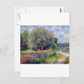 Pierre-Auguste Renoir Chestnut Tree Briefkaart (Voorkant / Achterkant)