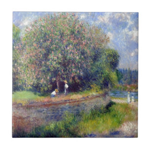 Pierre-Auguste Renoir Chestnut Tree Tegeltje
