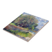 Pierre-Auguste Renoir Chestnut Tree Tegeltje (Zijkant)