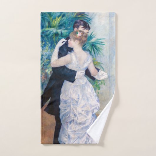 Pierre-Auguste Renoir - City Dance Bad Handdoek (Handdoek)