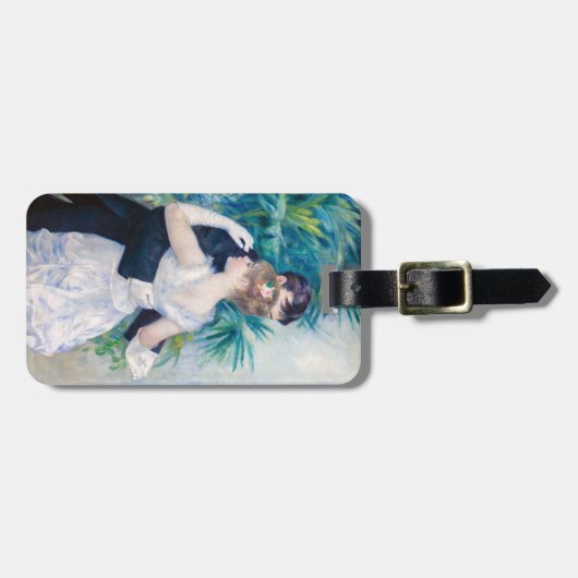 Pierre-Auguste Renoir - City Dance Bagagelabel (Voorkant horizontaal)