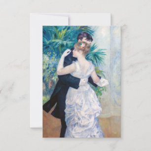 Pierre-Auguste Renoir - City Dance Bedankkaart