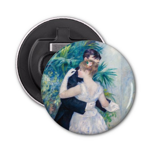 Pierre-Auguste Renoir - City Dance Button Flesopener (Voorkant)