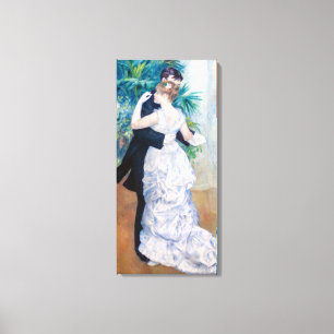Pierre-Auguste Renoir - City Dance Canvas Afdruk