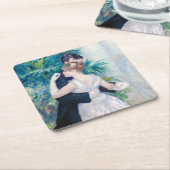 Pierre-Auguste Renoir - City Dance Kartonnen Onderzetters (Schuin)