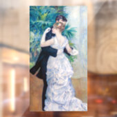 Pierre-Auguste Renoir - City Dance Raamsticker (Vel 2)
