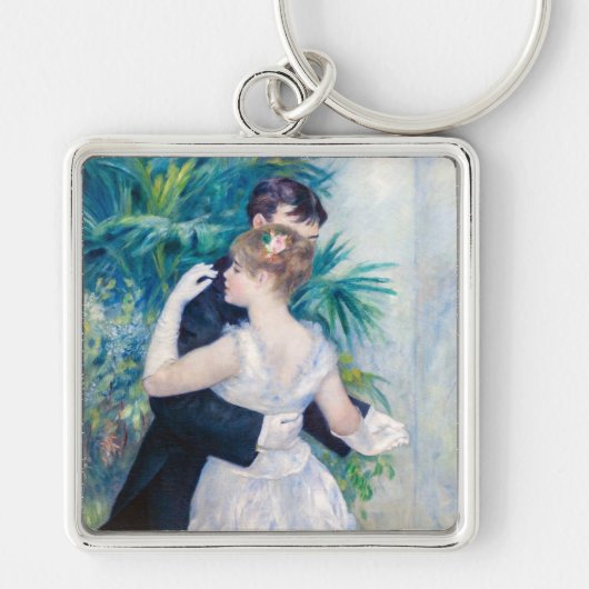 Pierre-Auguste Renoir - City Dance Sleutelhanger (Voorkant)