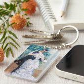 Pierre-Auguste Renoir - City Dance Sleutelhanger (Voorkant Rechts)