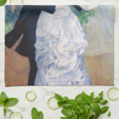 Pierre-Auguste Renoir - City Dance Theedoek (Gevouwen)