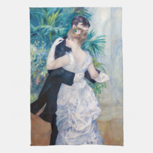 Pierre-Auguste Renoir - City Dance Theedoek