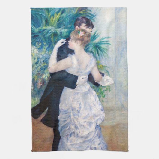 Pierre-Auguste Renoir - City Dance Theedoek (Verticaal)