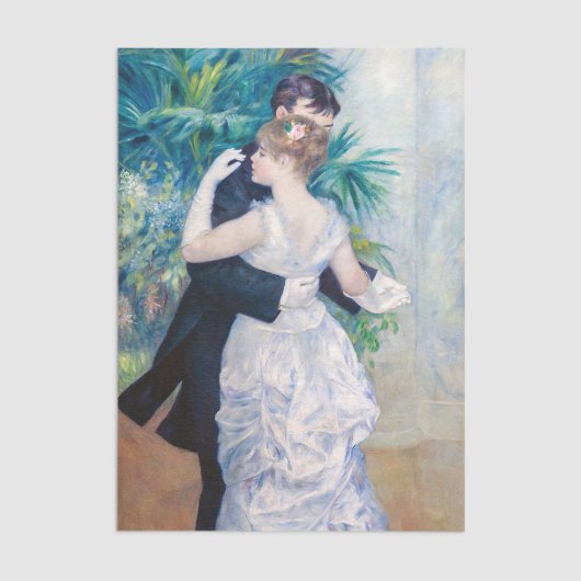Pierre-Auguste Renoir - City Dance Tissuepapier