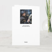 Pierre-Auguste Renoir - Claude Monet lezend Kaart (Achterkant)