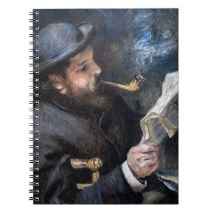 Pierre-Auguste Renoir - Claude Monet lezend Notitieboek