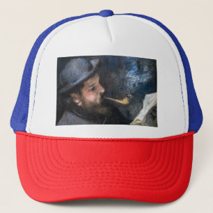 Pierre-Auguste Renoir - Claude Monet lezend Trucker Pet