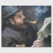 Pierre-Auguste Renoir - Claude Monet Reading Cadeaupapier (Vlak)