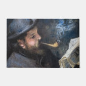 Pierre-Auguste Renoir - Claude Monet Reading Deurmat (Voorkant)
