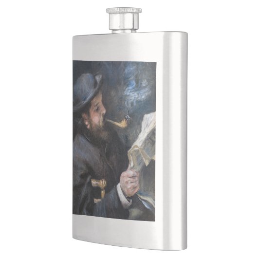 Pierre-Auguste Renoir - Claude Monet Reading Flacon (Links)