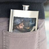 Pierre-Auguste Renoir - Claude Monet Reading Flacon (Voorbeeld)