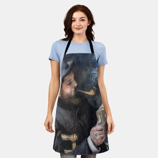 Pierre-Auguste Renoir - Claude Monet Reading Schort (Gedragen)