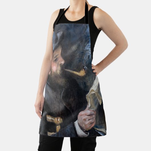 Pierre-Auguste Renoir - Claude Monet Reading Schort (Insitu)