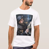 Pierre-Auguste Renoir - Claude Monet Reading T-shirt (Voorkant)