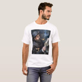 Pierre-Auguste Renoir - Claude Monet Reading T-shirt (Voorkant volledig)