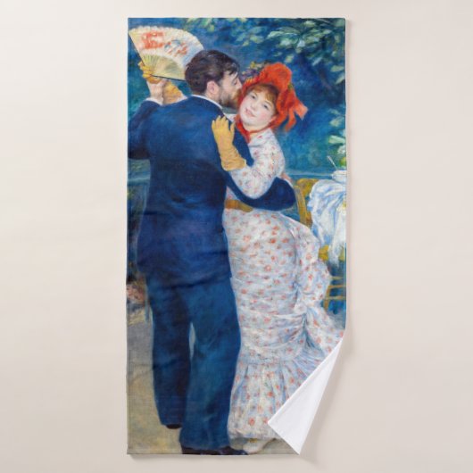Pierre-Auguste Renoir - Country Dance Bad Handdoek (Badhanddoek)