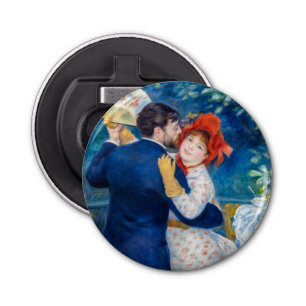 Pierre-Auguste Renoir - Country Dance Button Flesopener