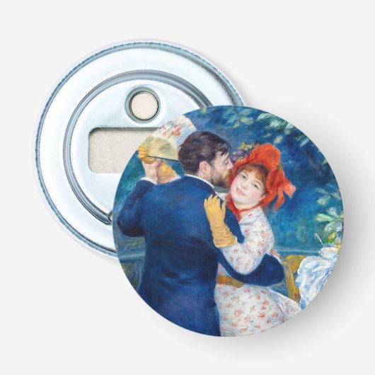 Pierre-Auguste Renoir - Country Dance Button Flesopener (Voorkant)
