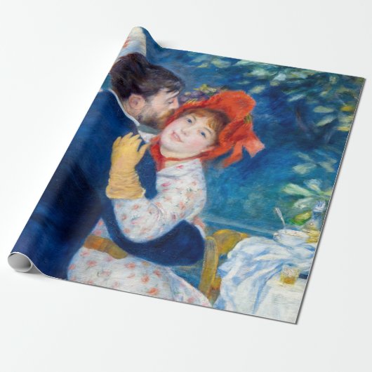 Pierre-Auguste Renoir - Country Dance Cadeaupapier (Uitgerold)