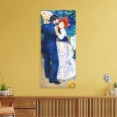 Pierre-Auguste Renoir - Country Dance Canvas Afdruk (Insitu (Woonkamer))