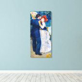 Pierre-Auguste Renoir - Country Dance Canvas Afdruk (Insitu (Houten vloer))