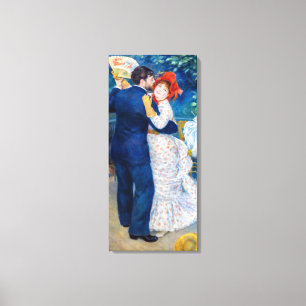 Pierre-Auguste Renoir - Country Dance Canvas Afdruk