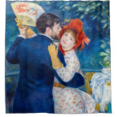 Pierre-Auguste Renoir - Country Dance Douchegordijn (Voorkant)