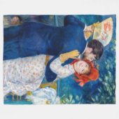 Pierre-Auguste Renoir - Country Dance Fleece Deken (Voorkant (Horizontaal))