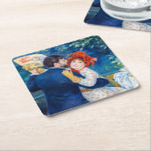 Pierre-Auguste Renoir - Country Dance Kartonnen Onderzetters (Schuin)