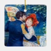 Pierre-Auguste Renoir - Country Dance Keramisch Ornament (Achterkant)