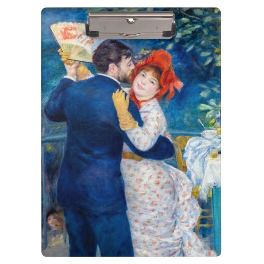 Pierre-Auguste Renoir - Country Dance Klembord (Voorkant)