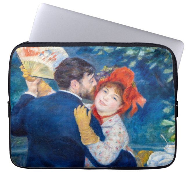 Pierre-Auguste Renoir - Country Dance Laptop Sleeve (Voorkant)