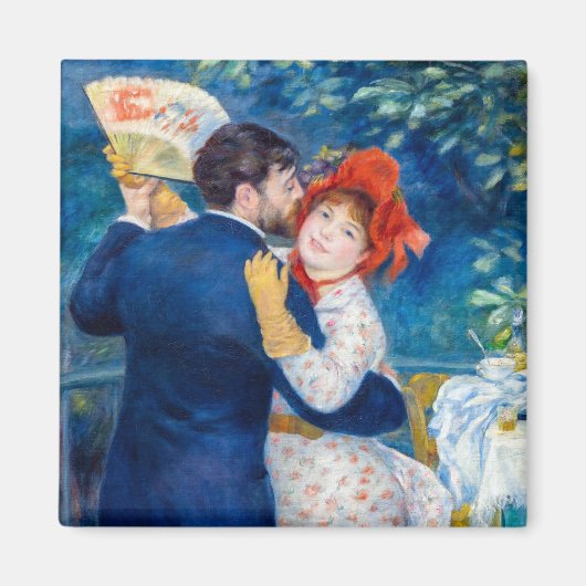 Pierre-Auguste Renoir - Country Dance Magneet (Voorkant)