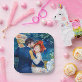 Pierre-Auguste Renoir - Country Dance Papieren Bordje (Feest)