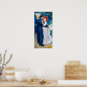 Pierre-Auguste Renoir - Country Dance Poster (Keuken)