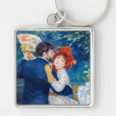 Pierre-Auguste Renoir - Country Dance Sleutelhanger (Voorkant)