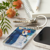 Pierre-Auguste Renoir - Country Dance Sleutelhanger (Voorkant Rechts)