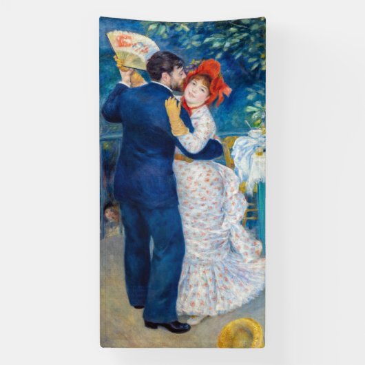 Pierre Auguste Renoir - Country Dance Spandoek (Verticaal)