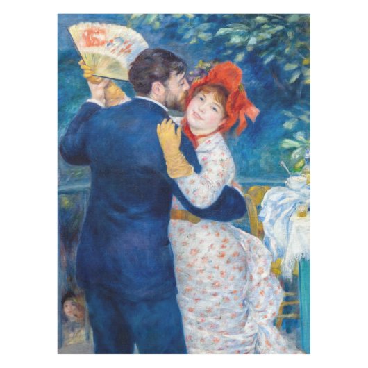 Pierre-Auguste Renoir - Country Dance Tafelkleed (Voorkant)