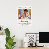 Pierre-Auguste Renoir Cup of Chocolate Art Print (Thuiskantoor)